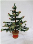 Vintage early 20th century Feather Christmas Tree