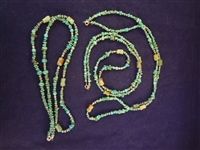 Carolyn Pollack (3) Sterling and Turquoise Necklaces