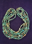 (4) Carolyn Pollack Sterling and Turquoise Necklaces