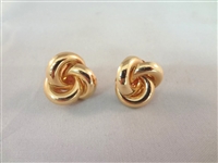 14k Gold Post Earrings