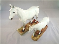 Royal Doulton Horse Figurines HN2567, HN2570