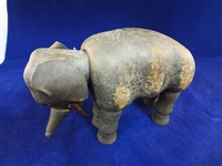 Schoenhut Wooden Elephant Toy Glass Eyes