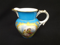 Sevres French porcelain Hand Painted Water Pitcher S&T 1771