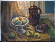 Y.M. Panin Russian b 1952 Oil on Canvas Still Life