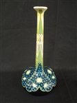 Gouda Signed Stick Hand Painted Squat Vase