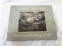 Ansel Adams Signed Book "Yosemite and the Range of Light" 1979