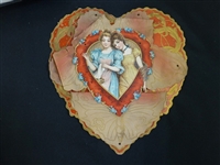 Collection of 50 c. 1850s Vintage Valentine Cards