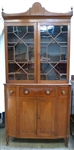 Magnificent Early 19th c. Maryland China Cabinet