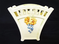Weller Fan Vase "Klyro" Pattern Full Kiln Mark