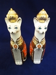 Royal Crown Derby China Royal Cat Collection (2) Siamese
