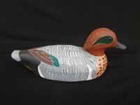 Captain Don Ewell Signed Carved Duck Decoy