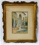 Federico Gimenez Fernandez (Spain, 1841-1873) Watercolor