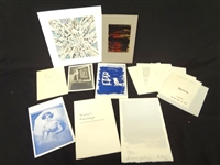 Collection of 1960s Modern Art Ephemera and Works