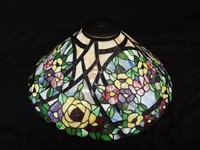 Large Stained Glass Lamp Shade