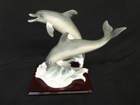 Giuseppe Armani Figurine "Bottlenose Dolphins" 2002