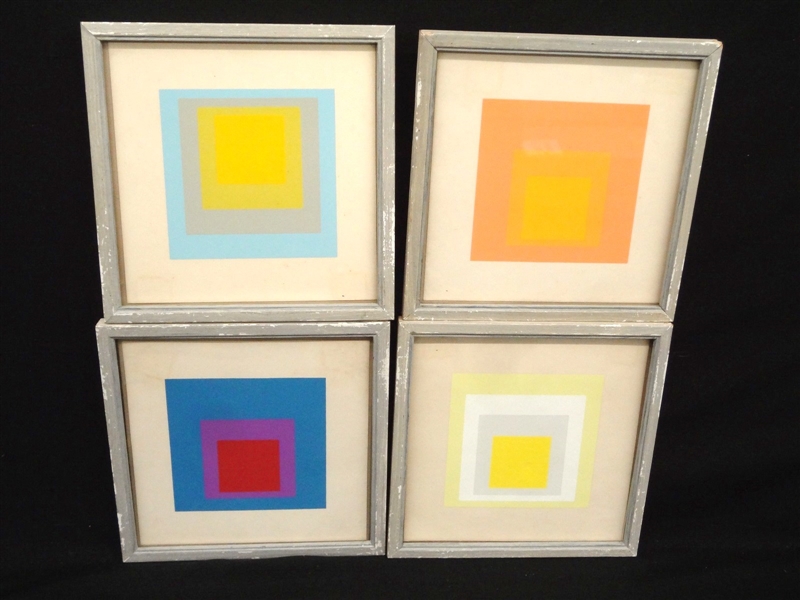 Josef Albers Homage to the Square 4 Unsigned
