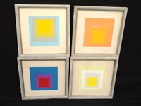 Josef Albers Homage to the Square 4 Unsigned