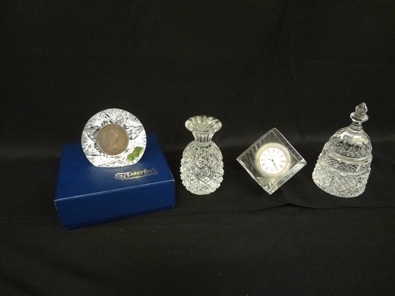 (4) Waterford Crystal Pieces