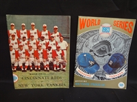 (2) New York Yankees World Series Programs 1961 & 1963