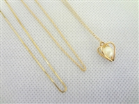 (3) 14k Gold Necklaces