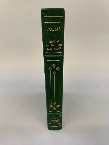 1979 Selected Poems Edwin Arlington Robinson Franklin Library Book 