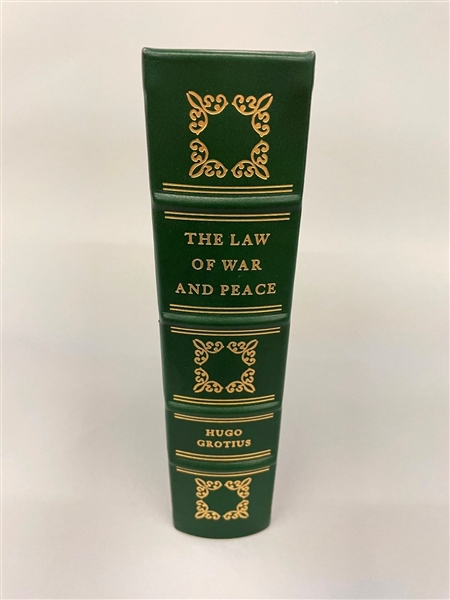 1984 Hugo Grotius "The Law of War and Peace" Legal Classics