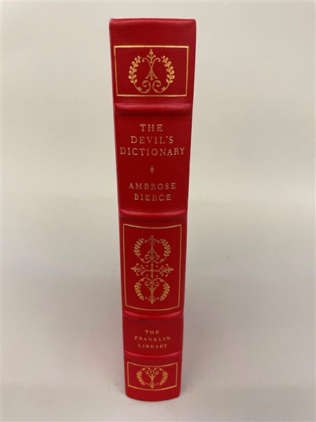 1980 Ambrose Bierce "Devils Dictionary" Franklin Library