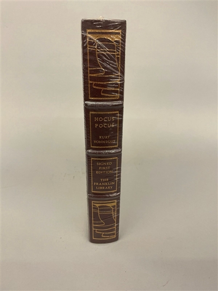 1978 Kurt Vonnegut "Hocus Pocus" Signed First Edition Franklin Library New and Wrapped