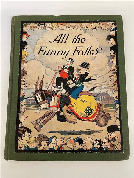 "All the Funny Folks" With Maggie, Jinks, Dinty Moore and Others 1926 Book