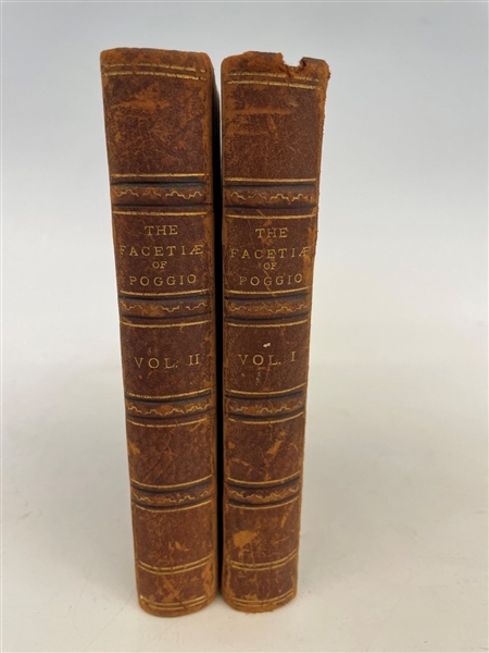 The Facetiae or Jacose Tales of Poggio 2 Volume Set 1879