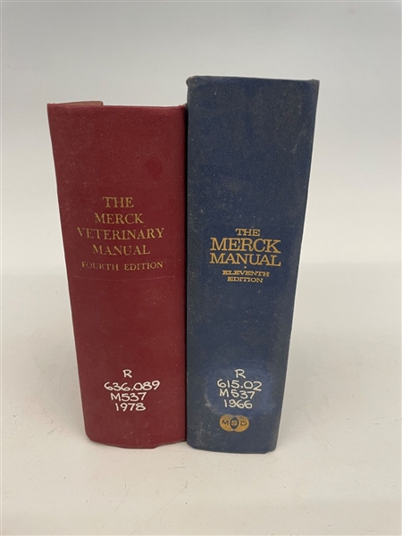 The Merck Veterinary Manuals 4th and 11th Editions