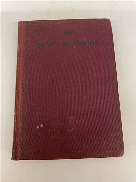 The Stags Hornbook Edited by John McClure 1918