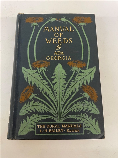 Ada George "Manual of Weeds" Illustrated by F. Schyler Mathews