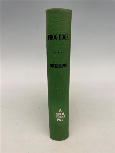 Mary C. Dickerson "The Frog Book"