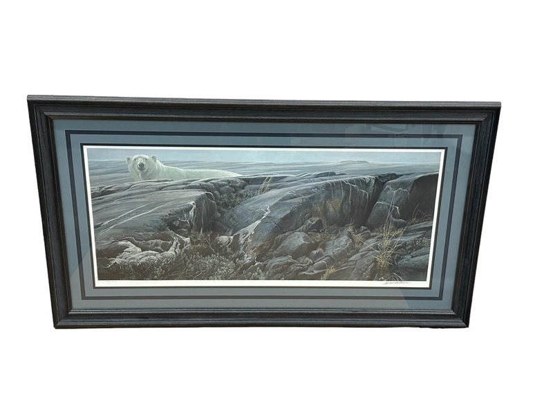 Robert Bateman "Arctic Landscape" Signed and Numbered Lithograph