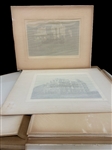 (9) Photogravures in Slip Folder Book: Capital in Washington, Vanderbilt Mansion, More
