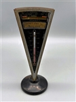 Art Deco Advertising Thermometer David I. Jones Inc. Funeral Director