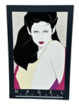 Patrick Nagel Poster The Book Published by Alfred Van der March Editions