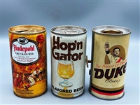 (3) Collectible Beer Cans