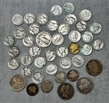 (42) Silver US Coins