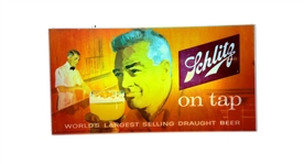 Vintage Schlitz On Tap Light Up Sign