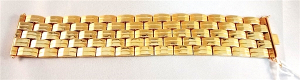 14K Gold Large Tennis Bracelet 2.32 Troy Ounces