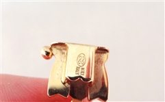 14K Solid Gold Panther Style Bracelet .44 Troy Ounces