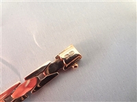 14K Solid Gold Link Bracelet .38 Troy Ounces
