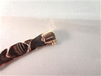 14K Solid Gold Fancy Bracelet .36 Troy Ounces 7.25
