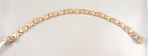 14K Gold Fancy Bracelet .37 Troy Ounces