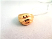 14K Gold Ring Size 6.5, Total Weight .11 Troy Ounces