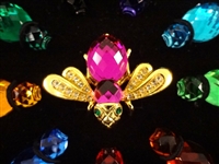Joan Rivers (10) Interchangeable Bee Brooch in Original Box