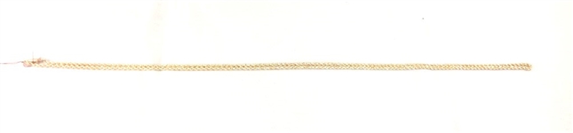 14K Gold Rope Chain Necklace 30 Long, .42 Troy Ounces