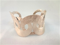 Dominique Dinouart Mexican Sterling Silver (3) Cuff bracelets, (2) Rings